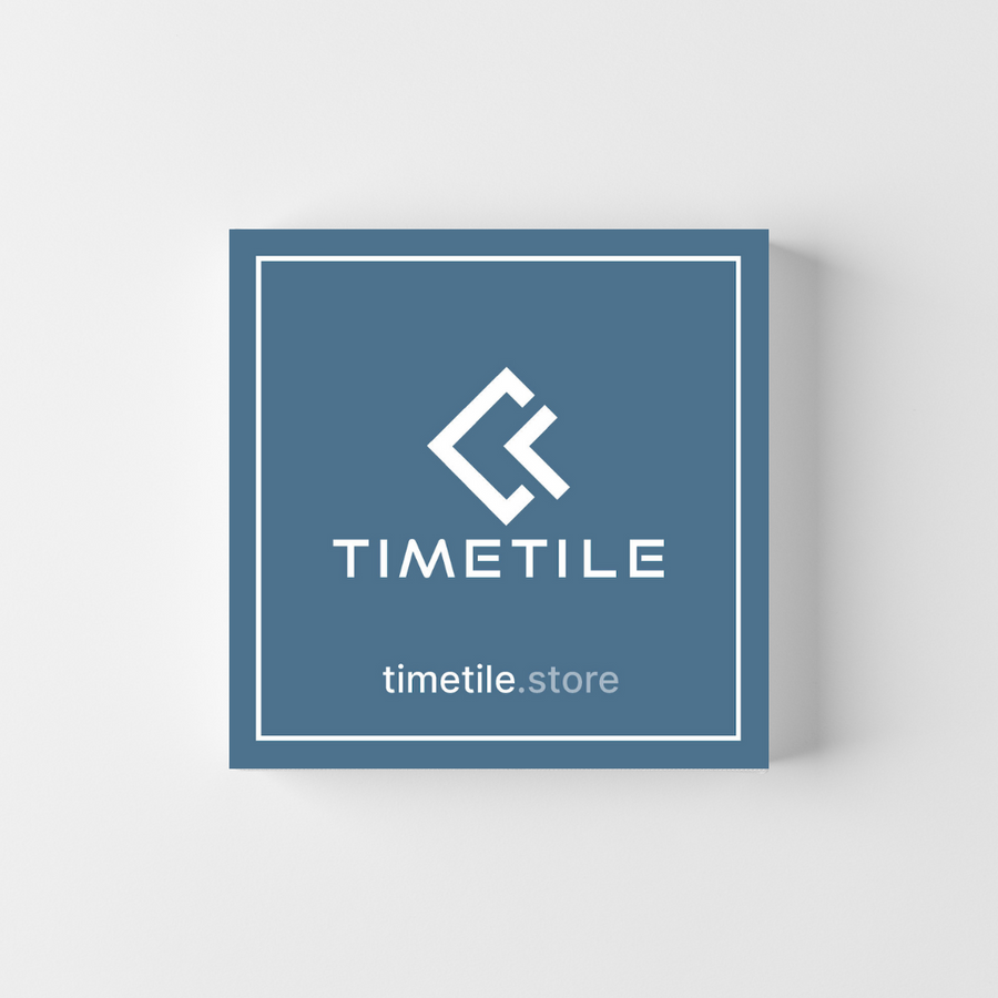 Slate TimeTile - 6x6CM