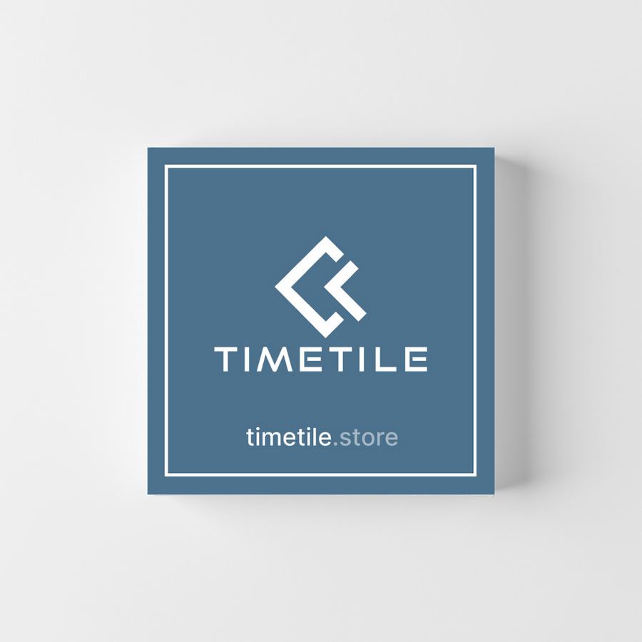 Time Tile Slate TimeTile - 6x6CM